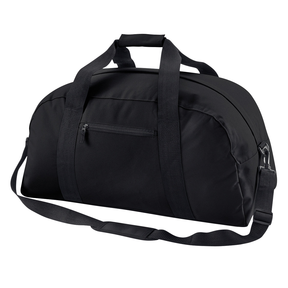 Bagbase Classic Holdall 48L Detachable Strap Zipped Pocket Protective Feet
