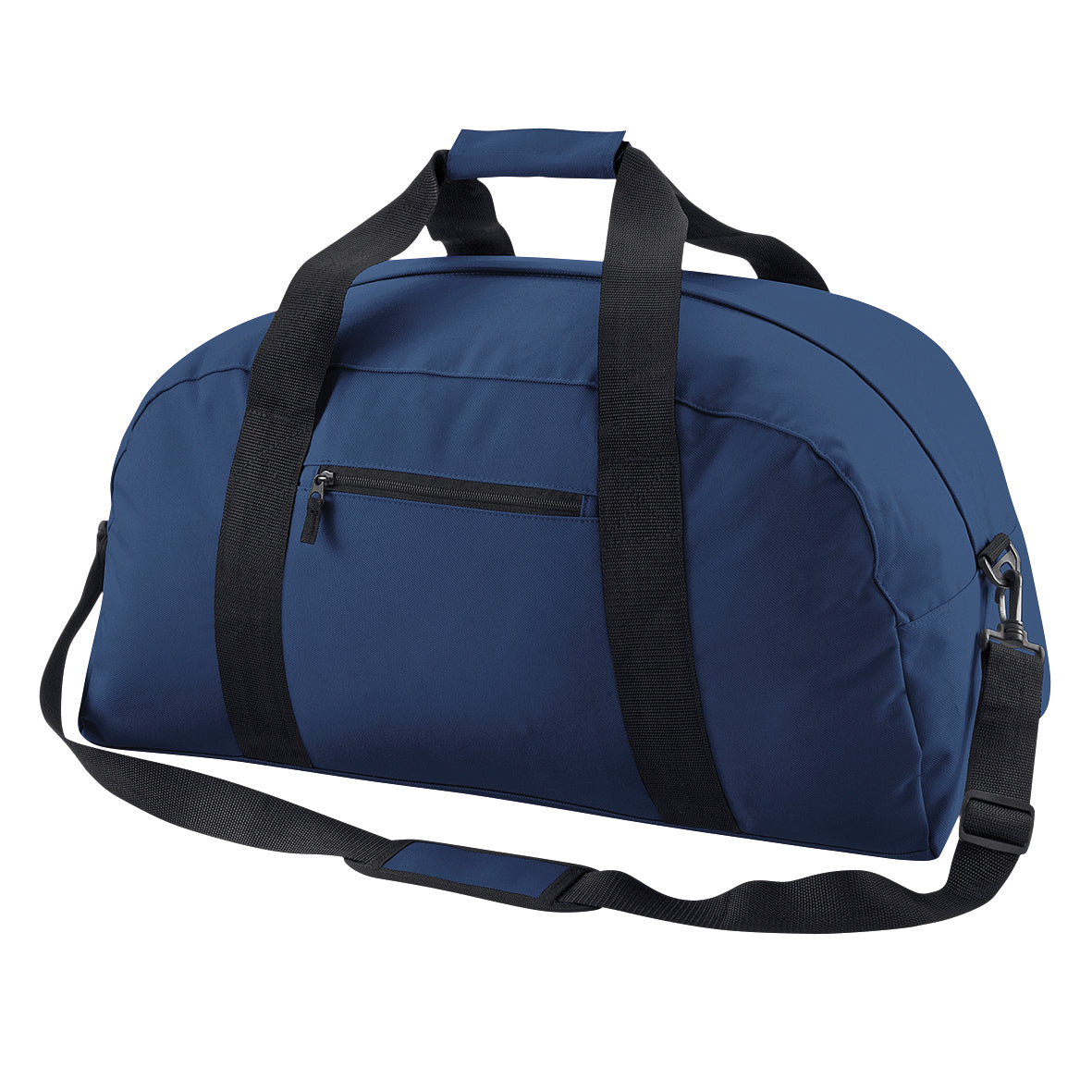 Bagbase Classic Holdall 48L Detachable Strap Zipped Pocket Protective Feet