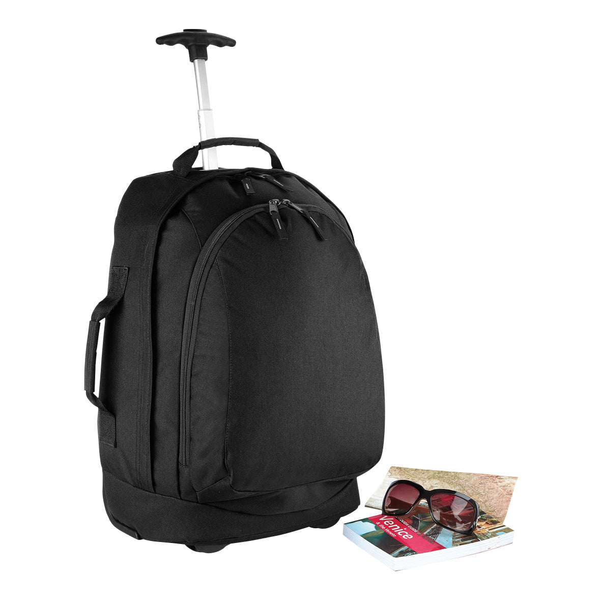 Bagbase Classic Airporter Cabin Bag with Wheels and Retractable Handle 15L