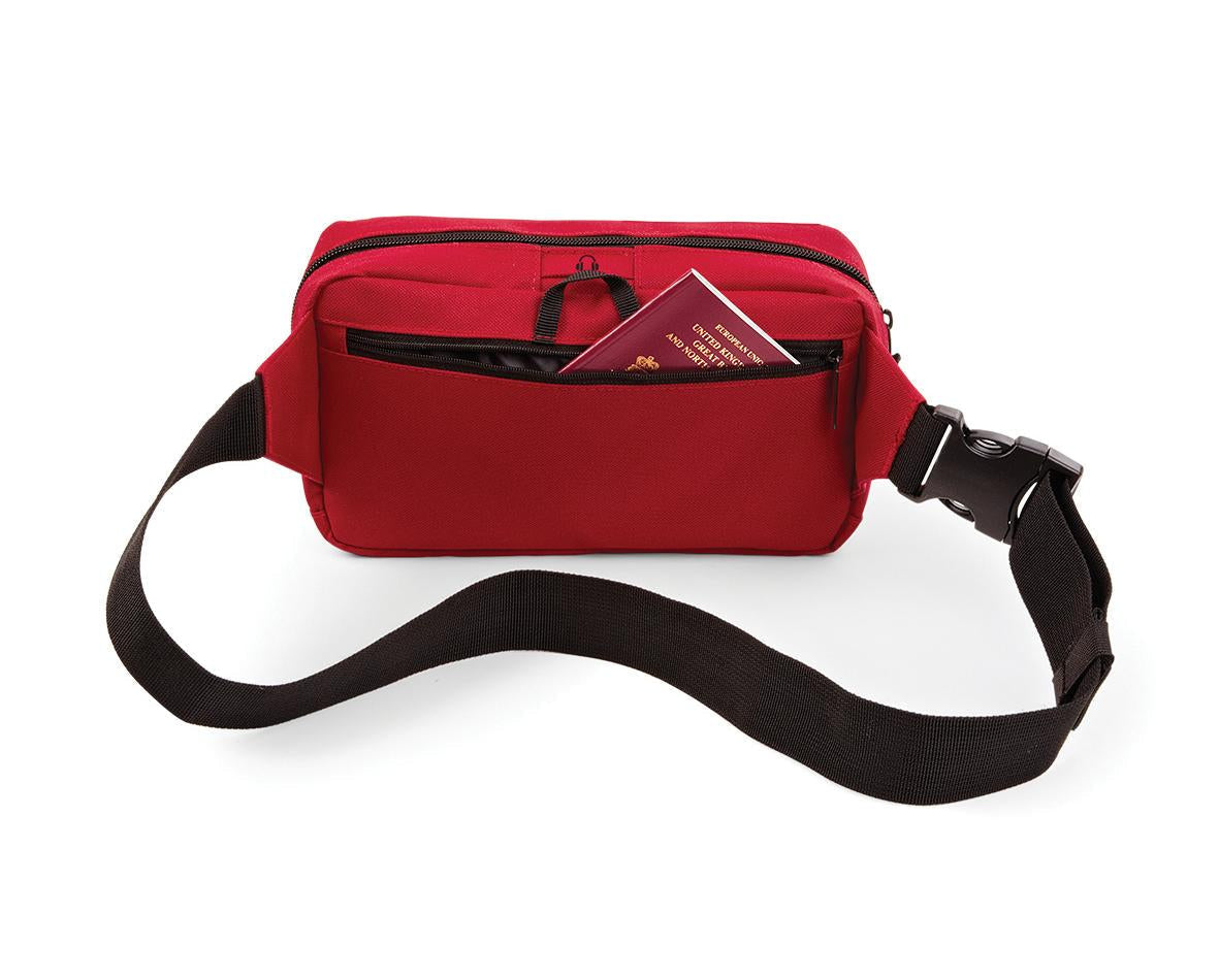 Bagbase Organiser Waistpack Adjustable Belt Headphone Port 2.5L Capacity