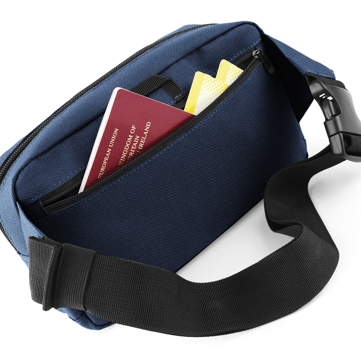 Bagbase Organiser Waistpack Adjustable Belt Headphone Port 2.5L Capacity