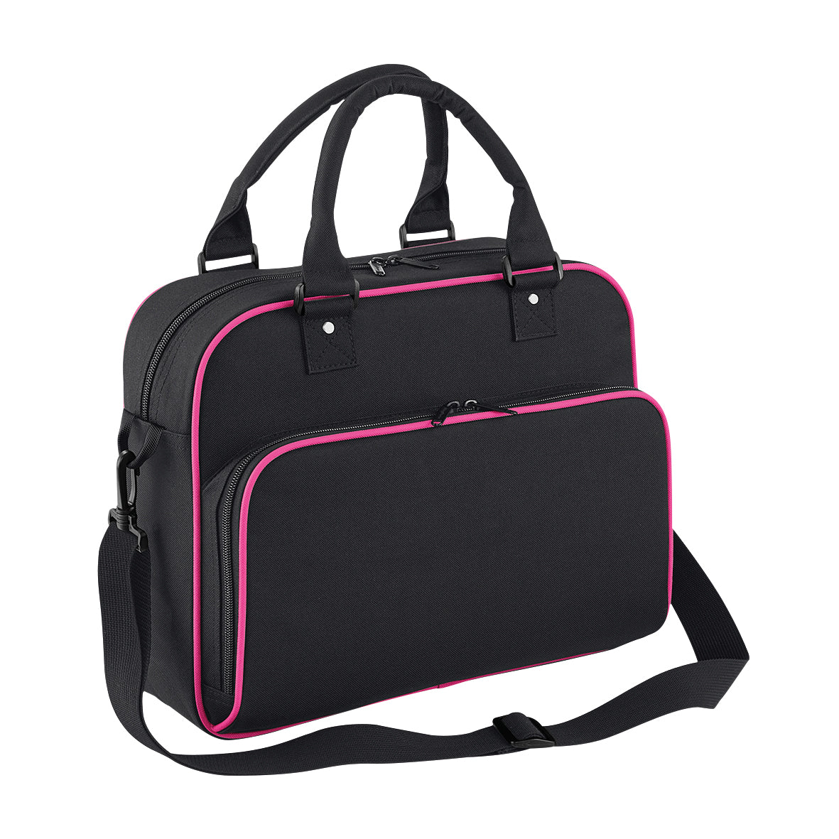 Bagbase Junior Dance Bag Retro Style Adjustable Strap Zippered Pockets 15L