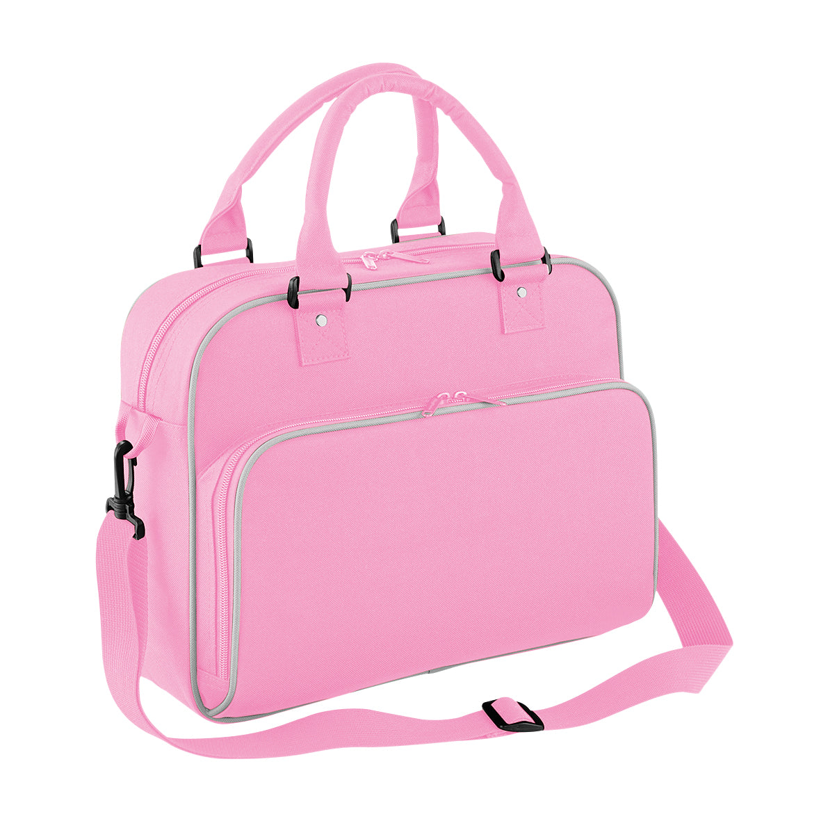 Bagbase Junior Dance Bag Retro Style Adjustable Strap Zippered Pockets 15L