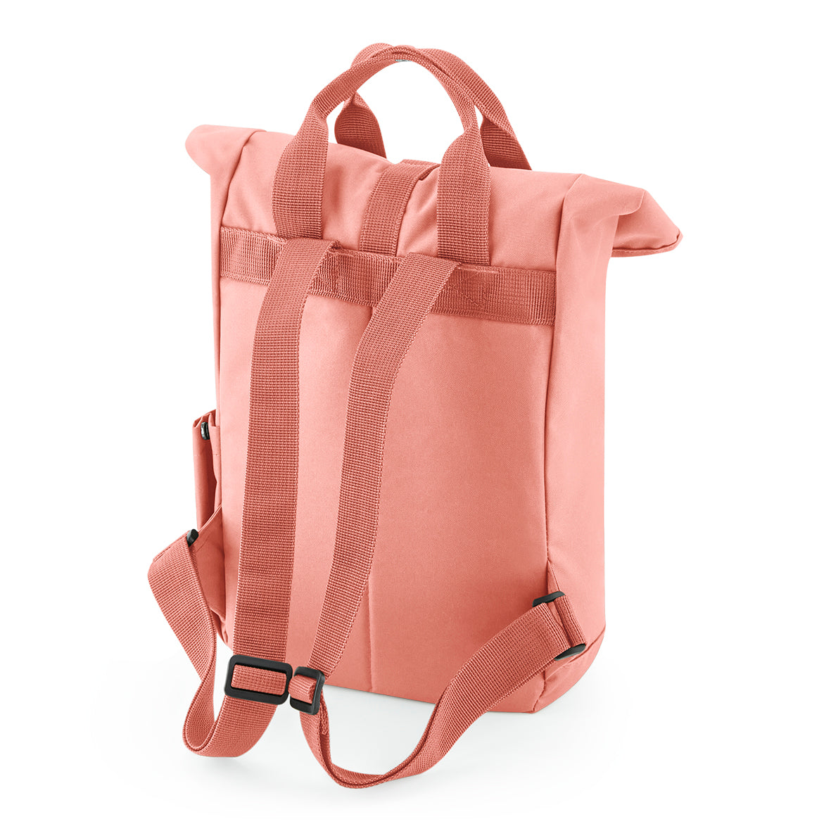 Bagbase Recycled Mini Roll-Top Backpack 9L with External Bottle Pocket