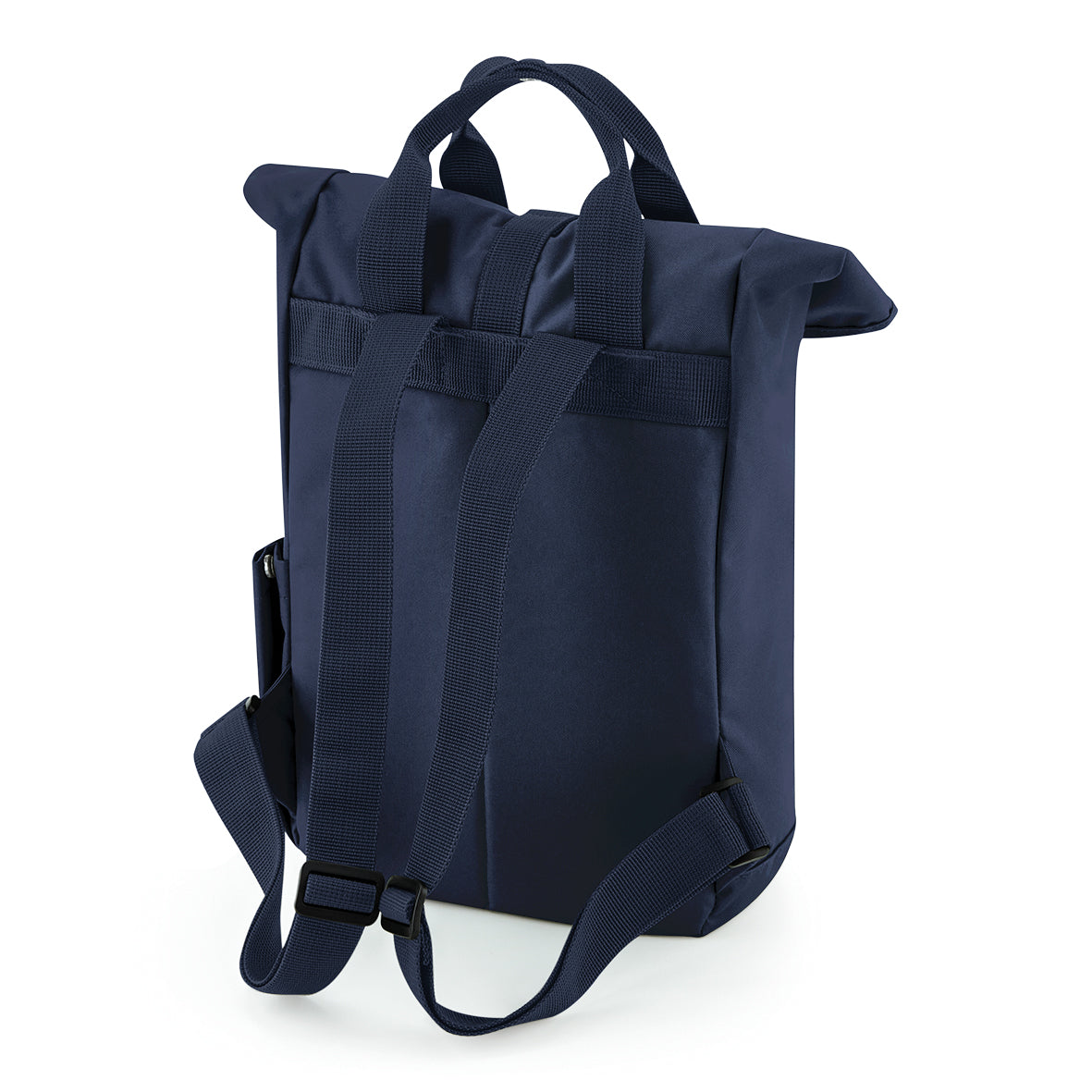 Bagbase Recycled Mini Roll-Top Backpack 9L with External Bottle Pocket