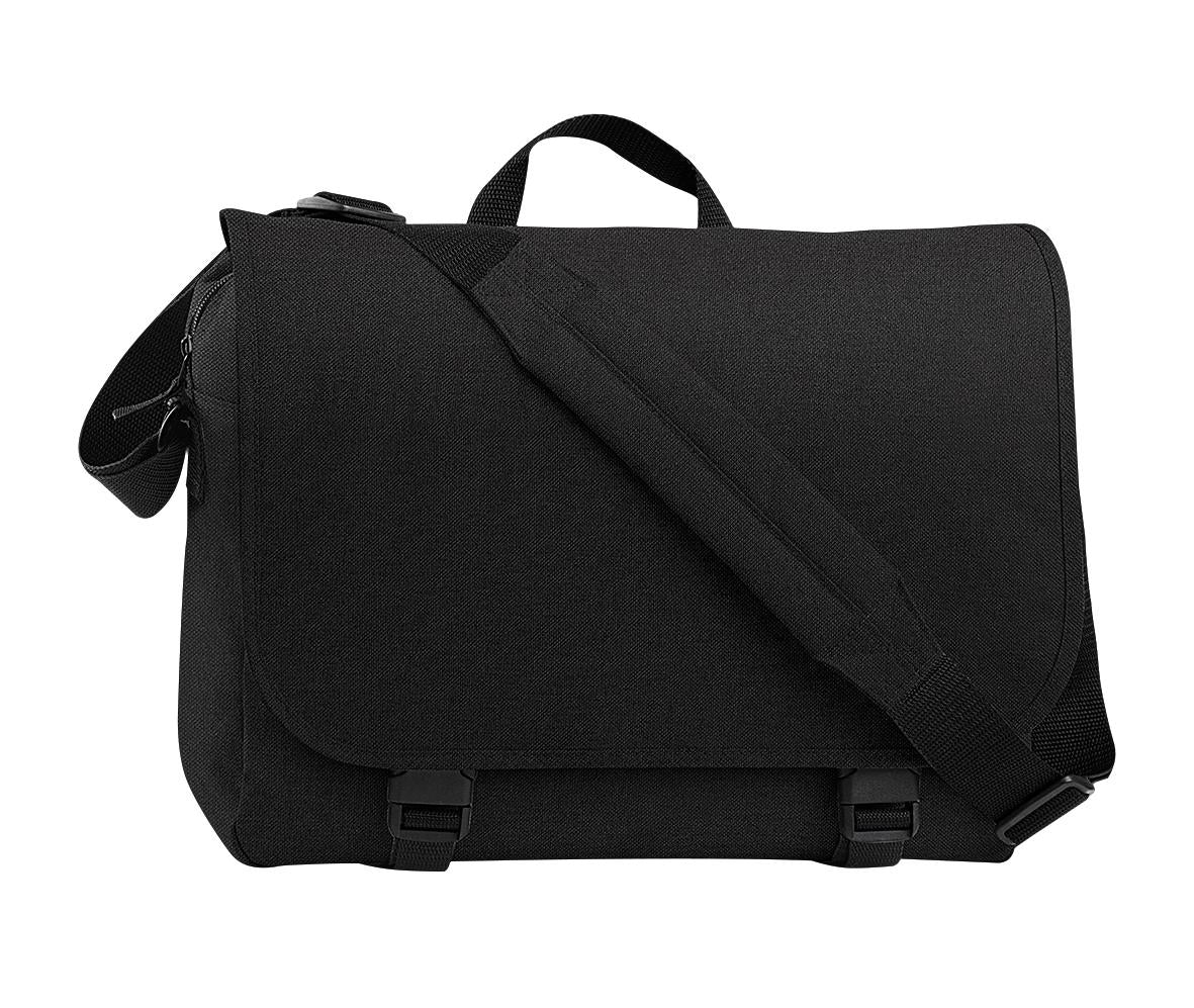 Bagbase Two-Tone Digital Messenger Bag 15.6" Laptop Compatible Adjustable Strap