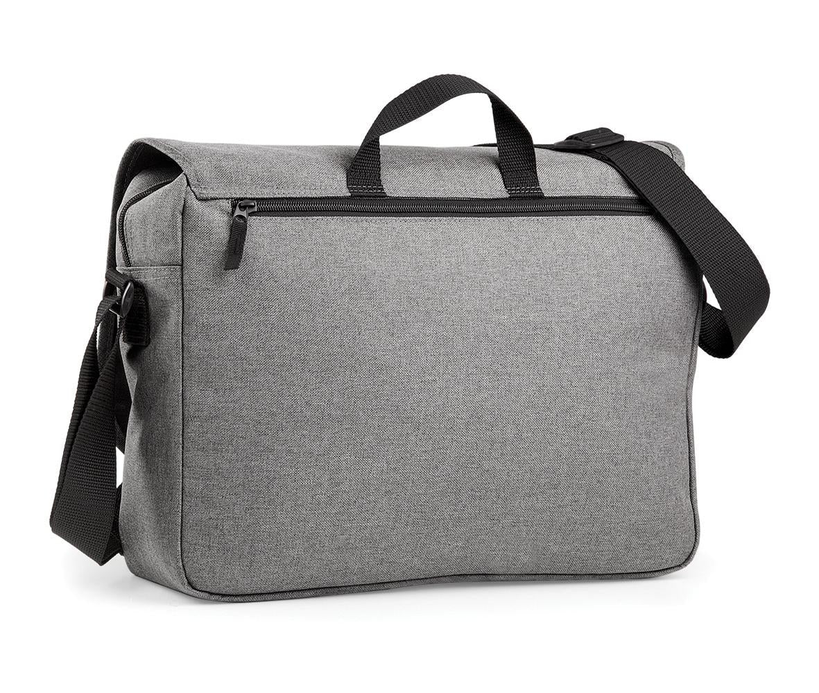 Bagbase Two-Tone Digital Messenger Bag 15.6" Laptop Compatible Adjustable Strap