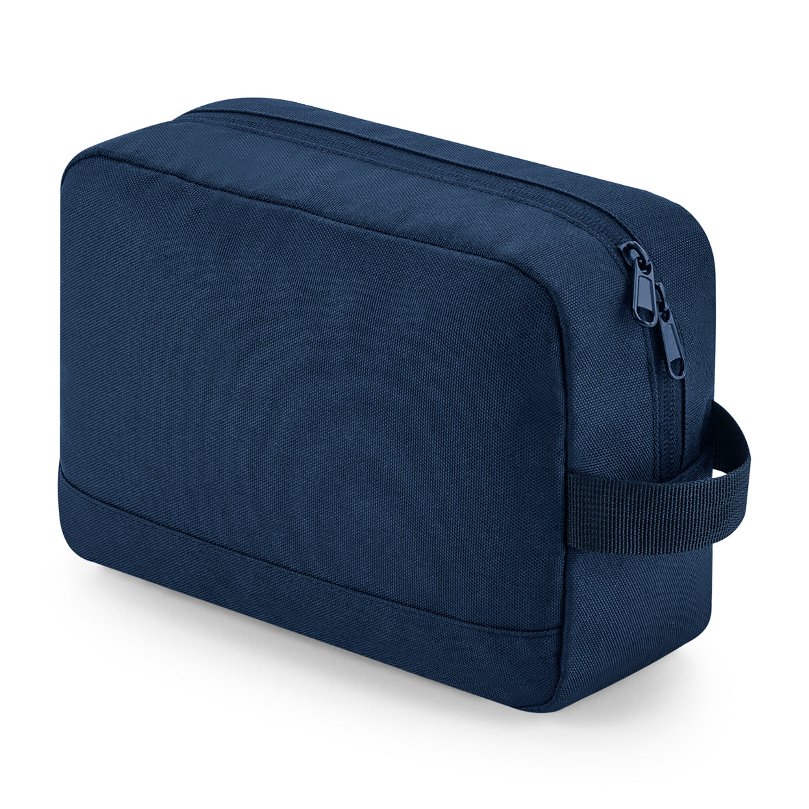 Bagbase Recycled Essentials Wash Bag 100% rPET PVC-Free Zipped Compartment