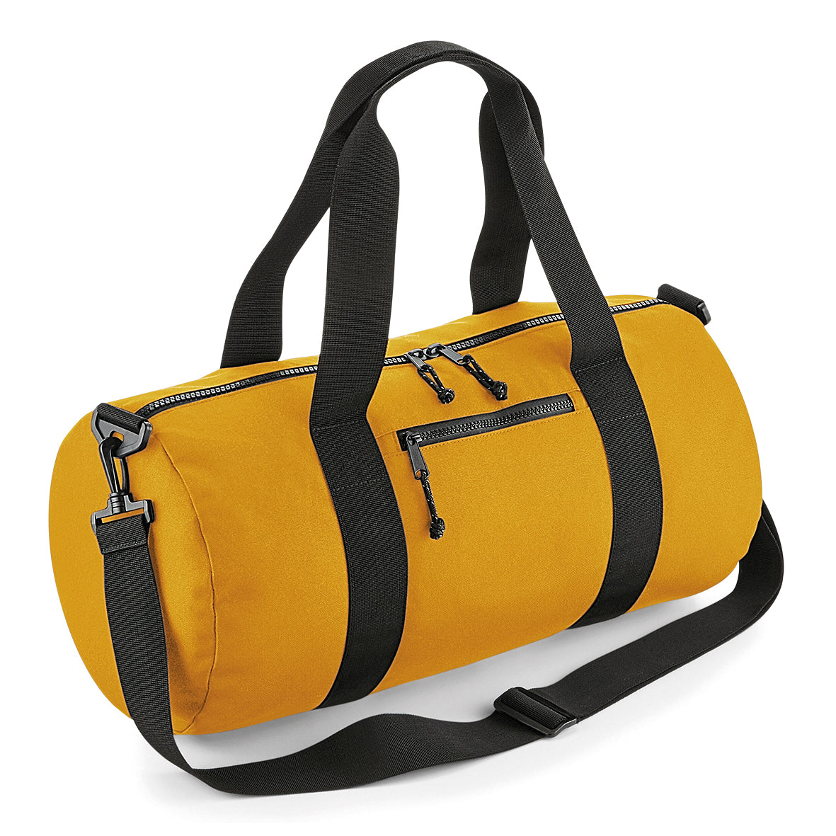 Bagbase Recycled Barrel Bag 20L Zippered Compartment Adjustable Strap Eco