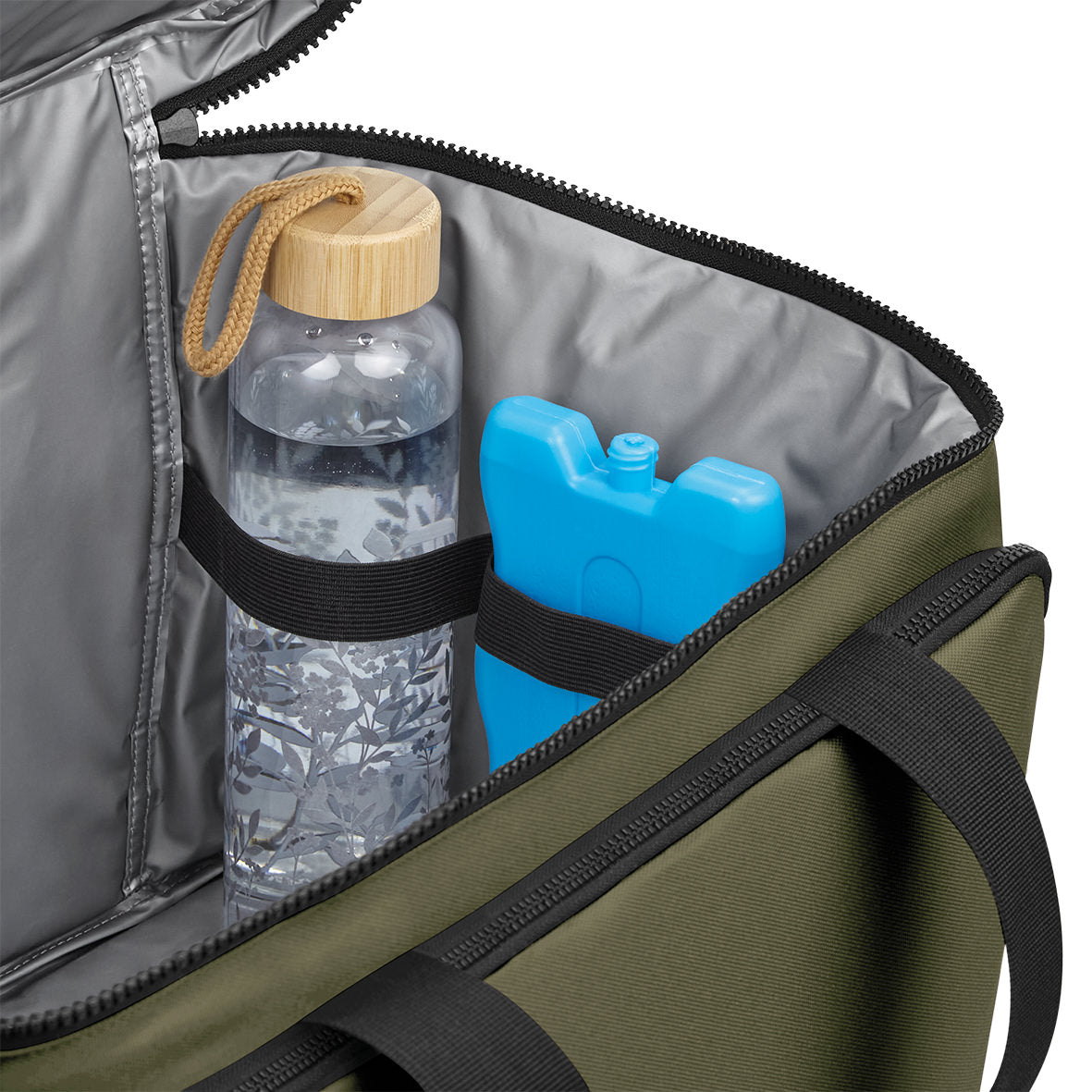 Bagbase Recycled Large Cooler Shoulder Bag Insulated 25L Picnic Travel Bag