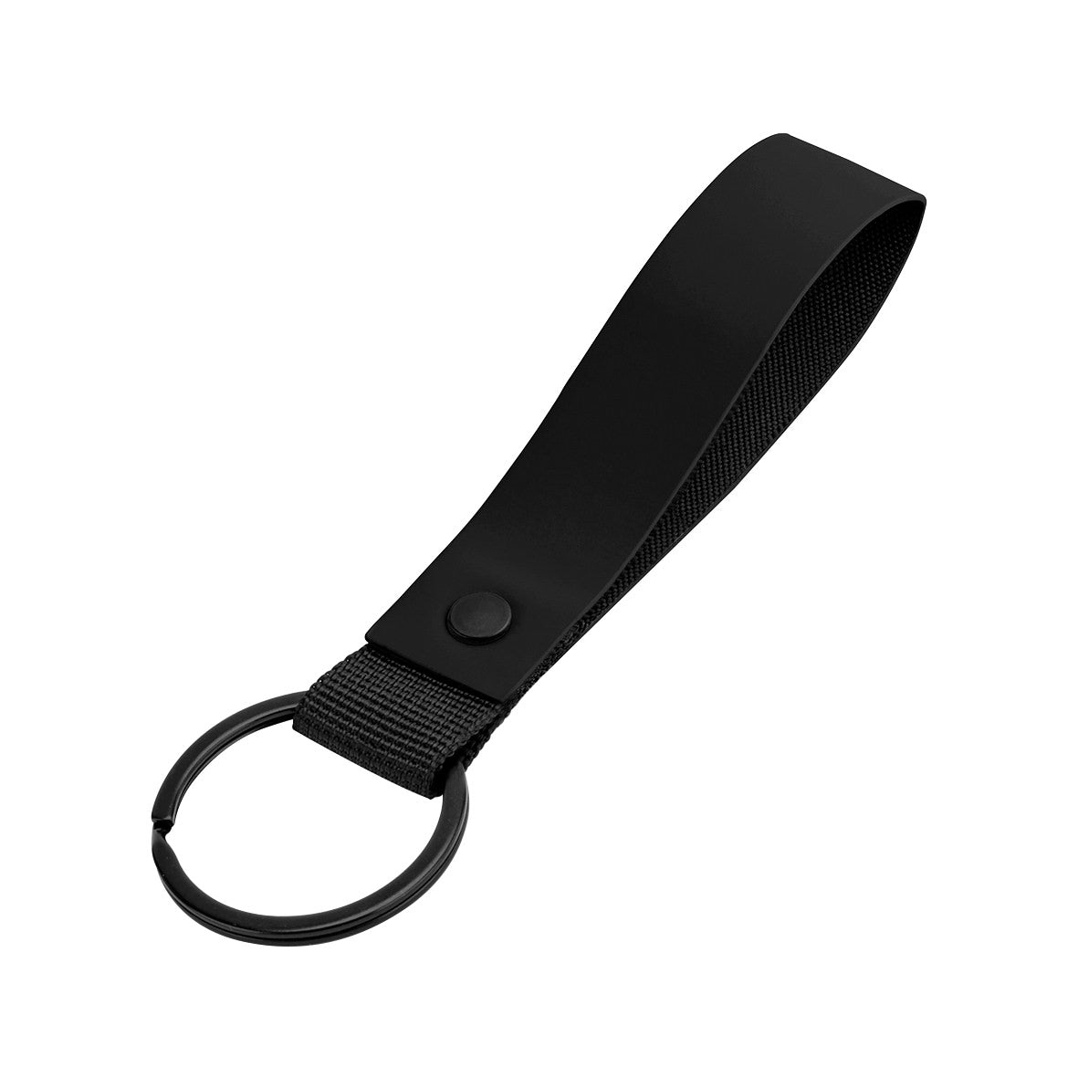 Bagbase Matte PU Keyring Water-Repellent Fabric Minimalist Wristlet Strap