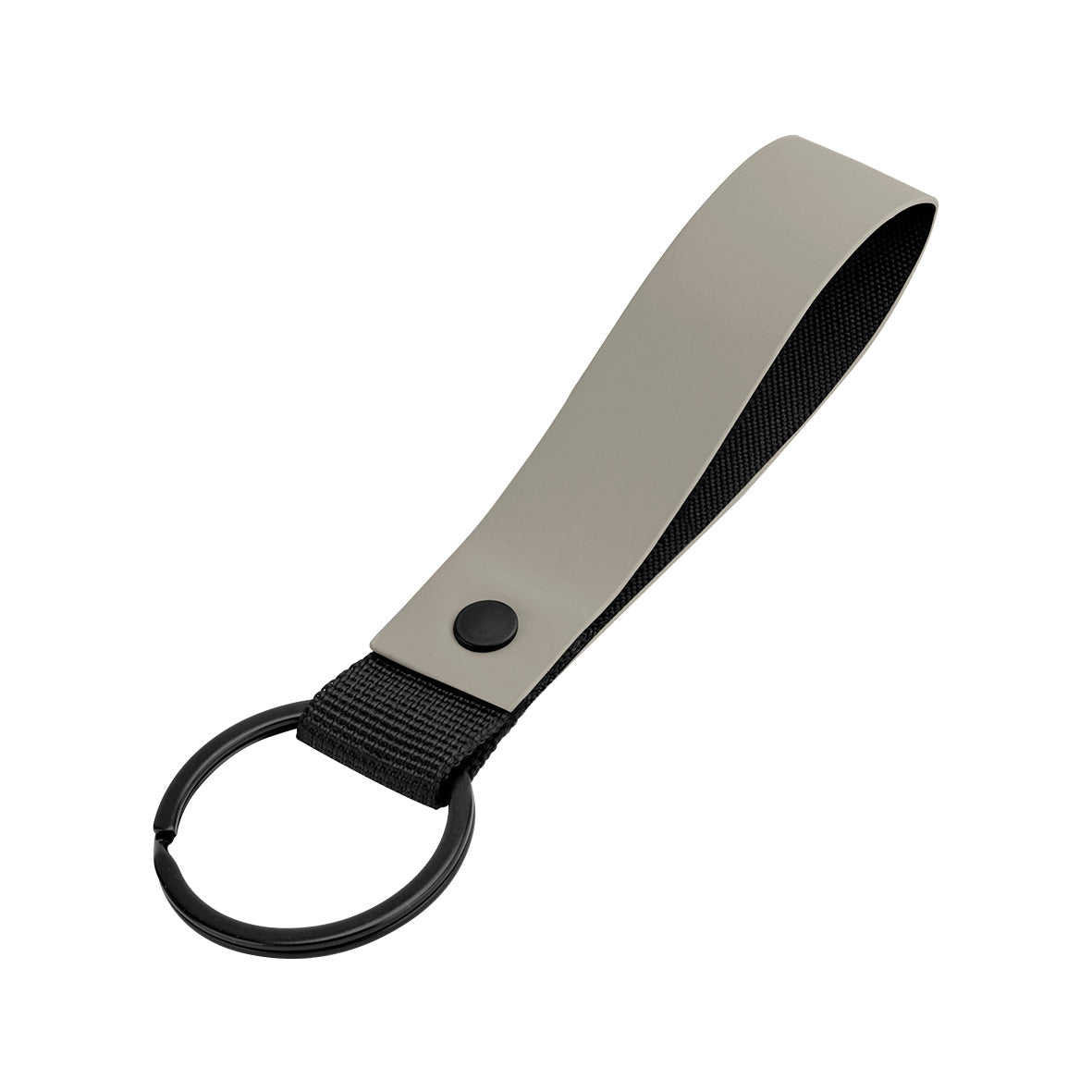 Bagbase Matte PU Keyring Water-Repellent Fabric Minimalist Wristlet Strap
