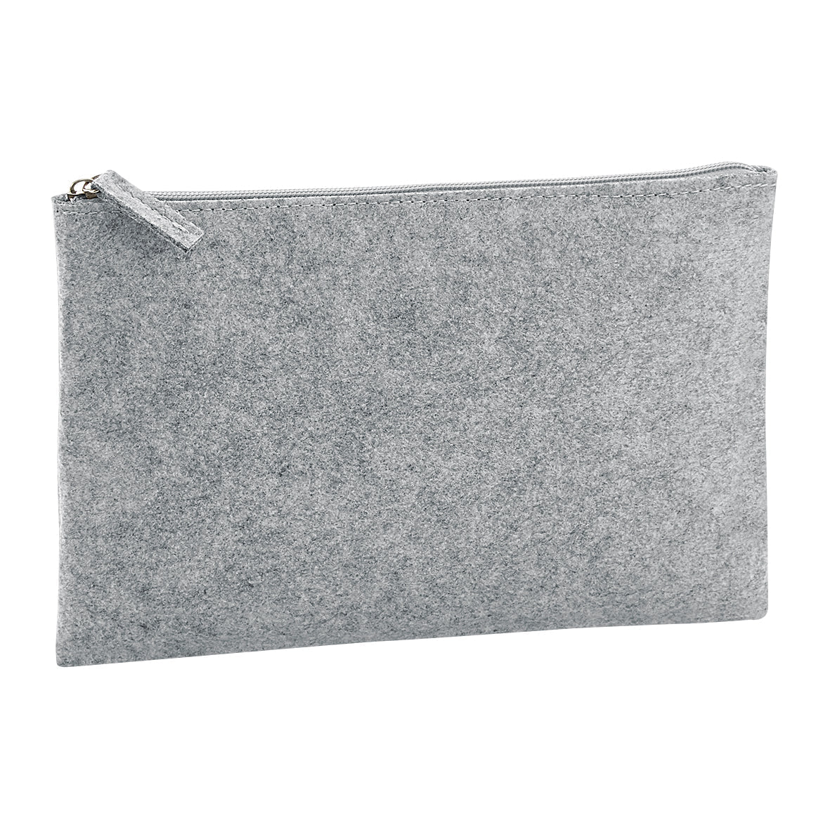Bagbase Felt Accessory Pouch Multi-Purpose Zip Closure 1 Litre Capacity