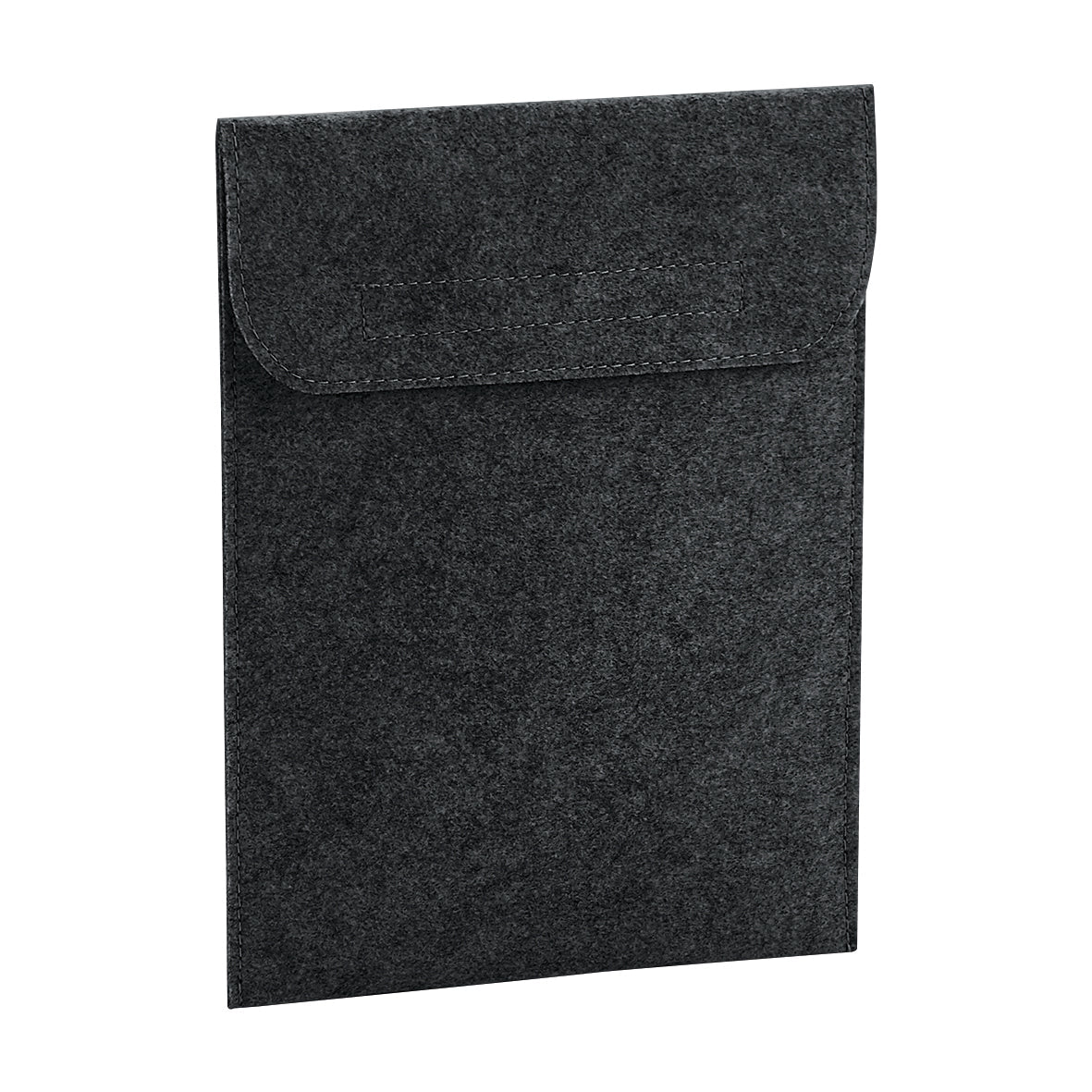 Bagbase Felt iPad Slip Case with Front Pocket and TearAway Label, 20x26cm