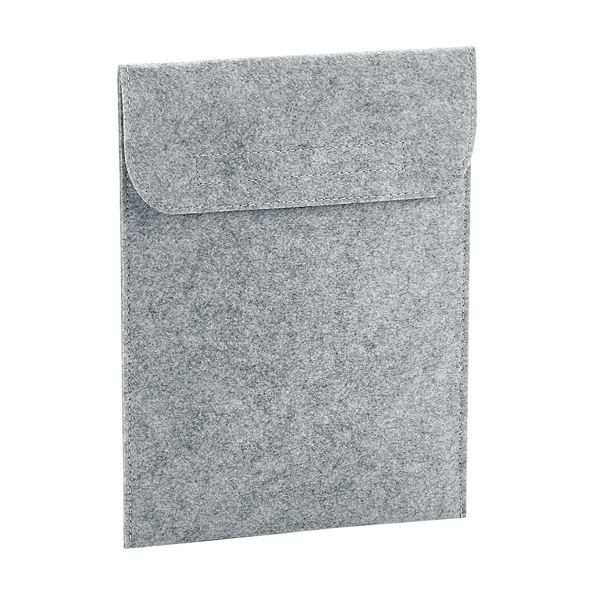 Bagbase Felt iPad Slip Case with Front Pocket and TearAway Label, 20x26cm