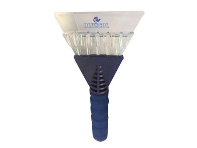 BLUECOL Premium Ice Scraper with Ergonomic Grip for Thick Ice and Snow Removal