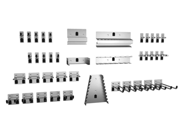 Bott Perfo Hook Kit 40 Piece Steel Hooks and Holders for Tool Storage