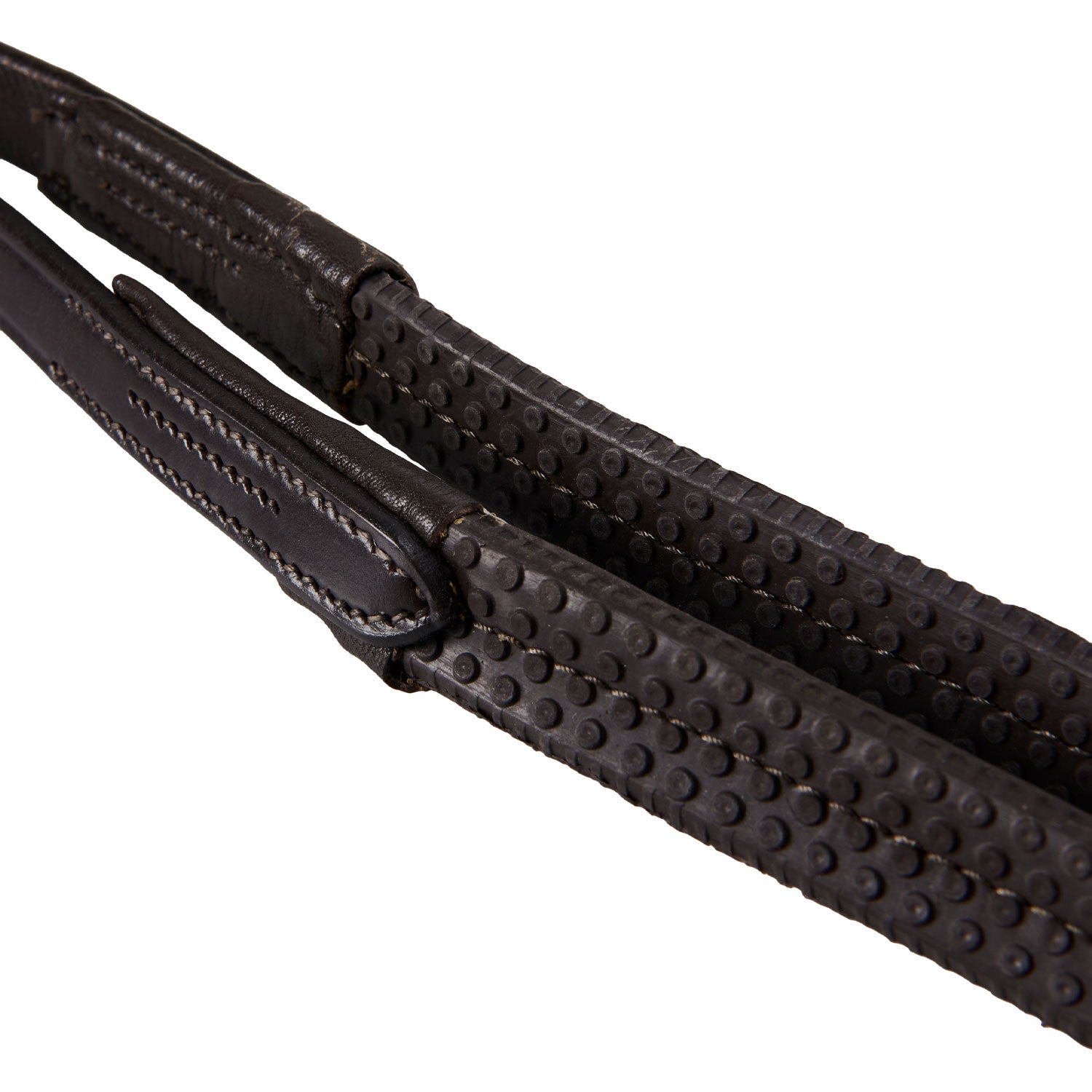 Equestro Leather English Bridle With Embroideries New #colour_brown