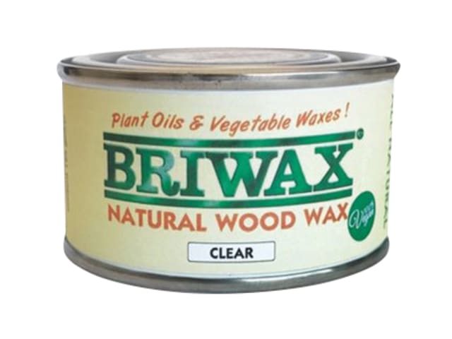 Briwax Natural Wood Wax 125g Vegan All-Natural Odour Eliminator Easy Clean