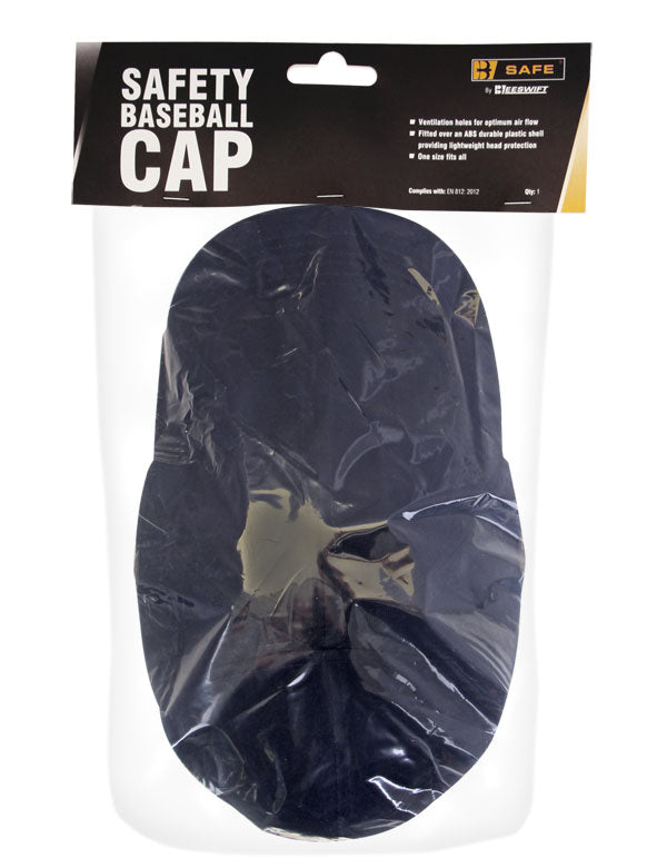 Beeswift Safety Baseball Cap 100% Cotton Lightweight Head Protection EN812:2012
