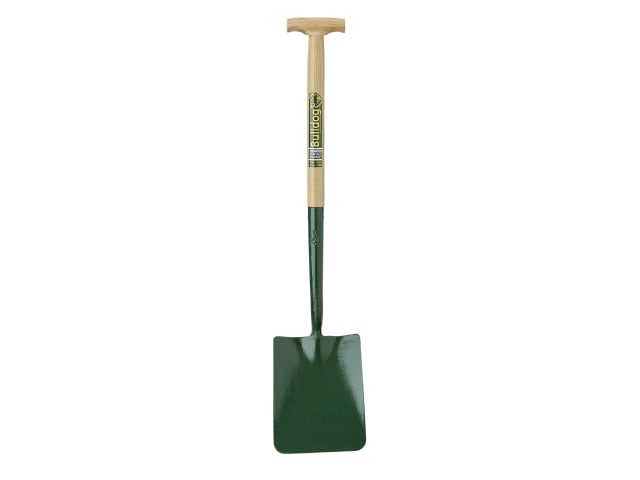 Bulldog 000 Square Mouth Shovel 8in Width Hardwood Shaft 28in T Handle