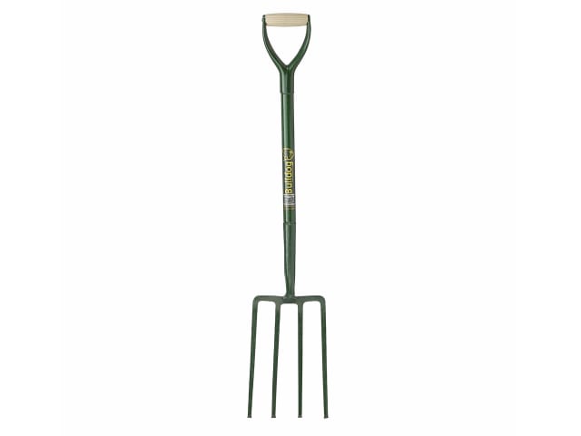 Bulldog 5TFAM Trenching Fork All Metal 4 Prong Wooden Handle 28 Inch 2.5kg