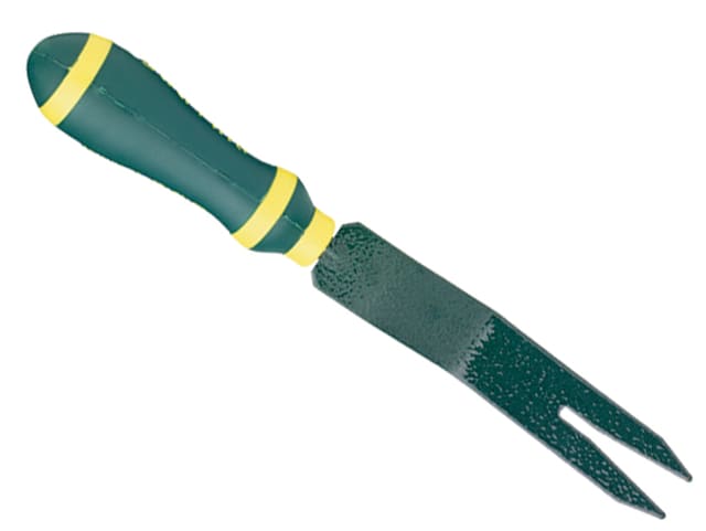 Bulldog Evergreen Daisy Grubber Carbon Steel Weeding Tool Soft Touch Handle