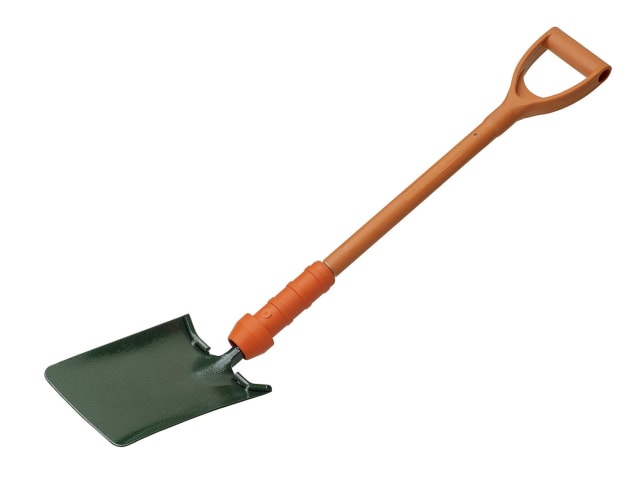 Bulldog Insulated Treaded Trench Shovel Heavy Duty Fibreglass Handle 1000V