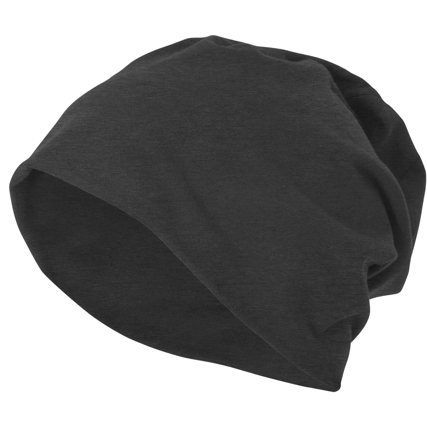 Build Your Brand Jersey Beanie 22cm Stretch Fabric for Printing Neutral Colours