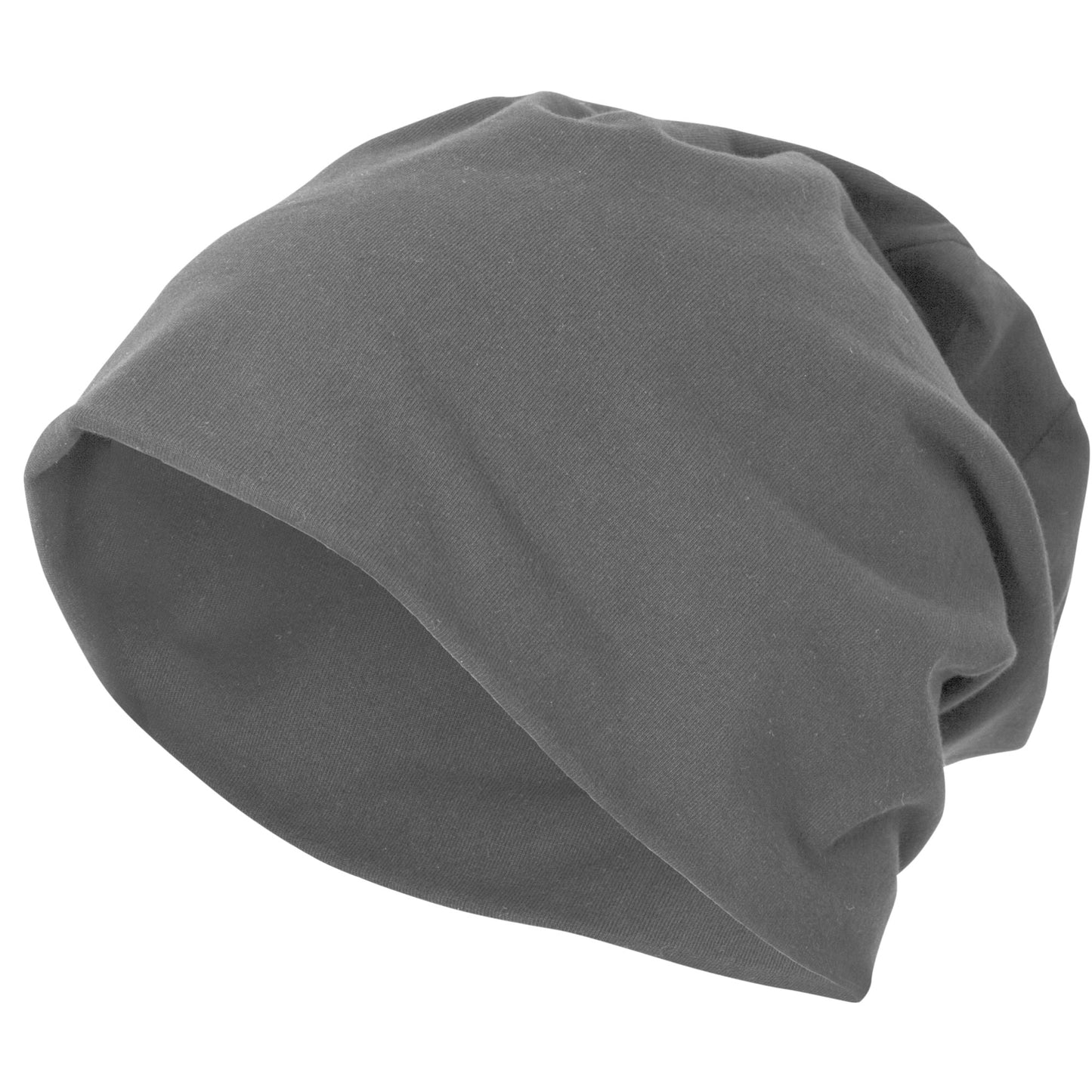 Build Your Brand Jersey Beanie 22cm Stretch Fabric for Printing Neutral Colours