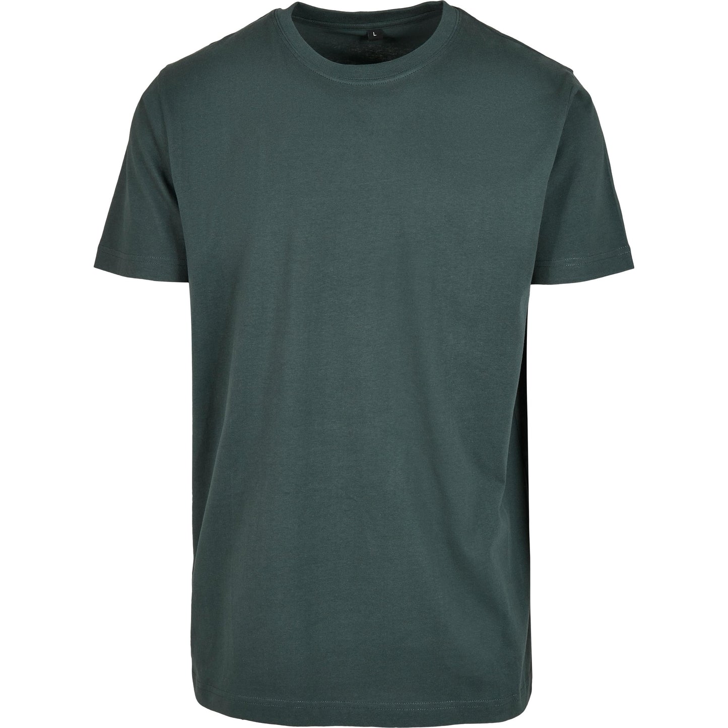 Build Your Brand Bottle Green T-Shirt Round Neck Soft Cotton Slim Fit S-5XL