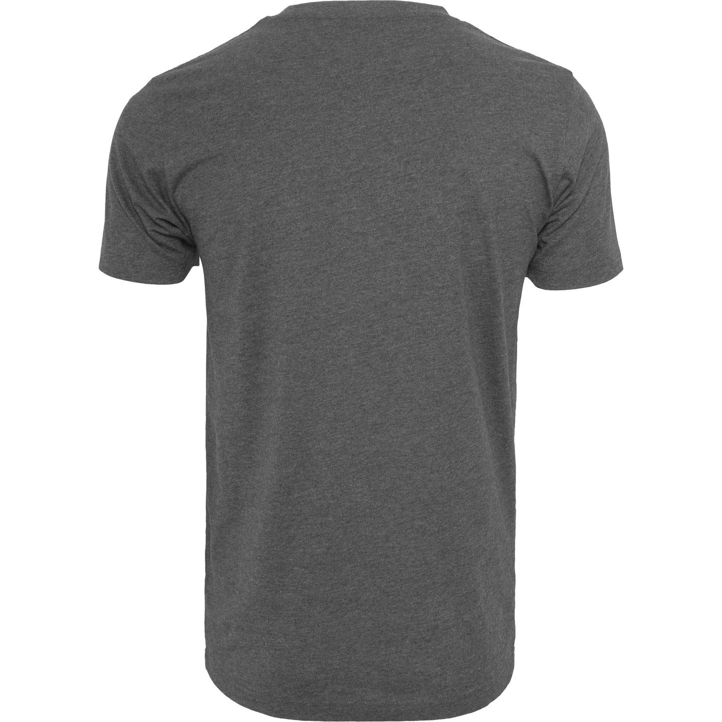 Build Your Brand Charcoal T-Shirt Round Neck Soft Cotton Slim Fit S-5XL