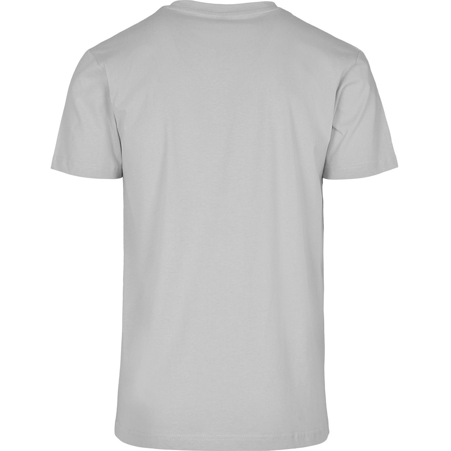 Build Your Brand Round-Neck T-Shirt Light Asphalt Soft Cotton Casual Fit