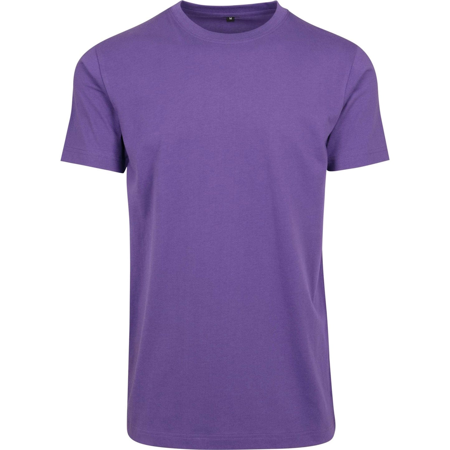 Build Your Brand Ultra Violet T-Shirt Round Neck Soft Cotton Casual Fit