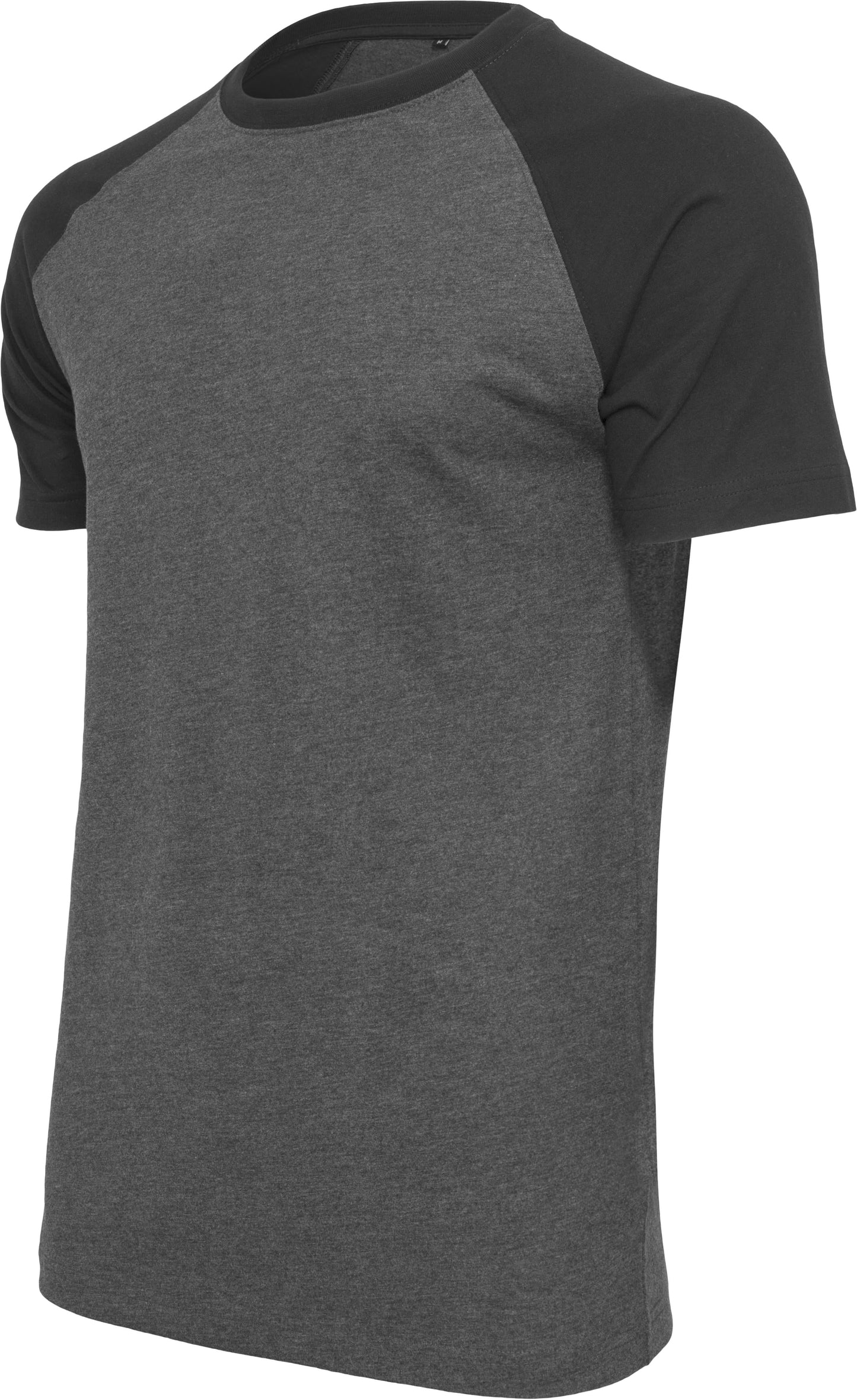 Build Your Brand Contrast Raglan Tee 100% Cotton Summer Shirt for Rebranding