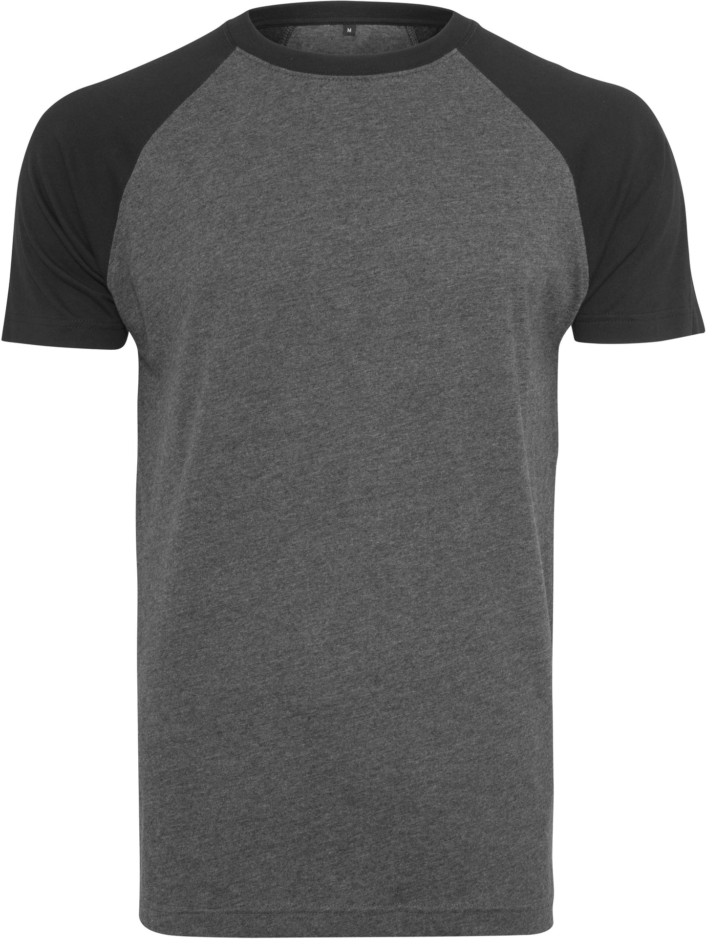 Build Your Brand Contrast Raglan Tee 100% Cotton Summer Shirt for Rebranding
