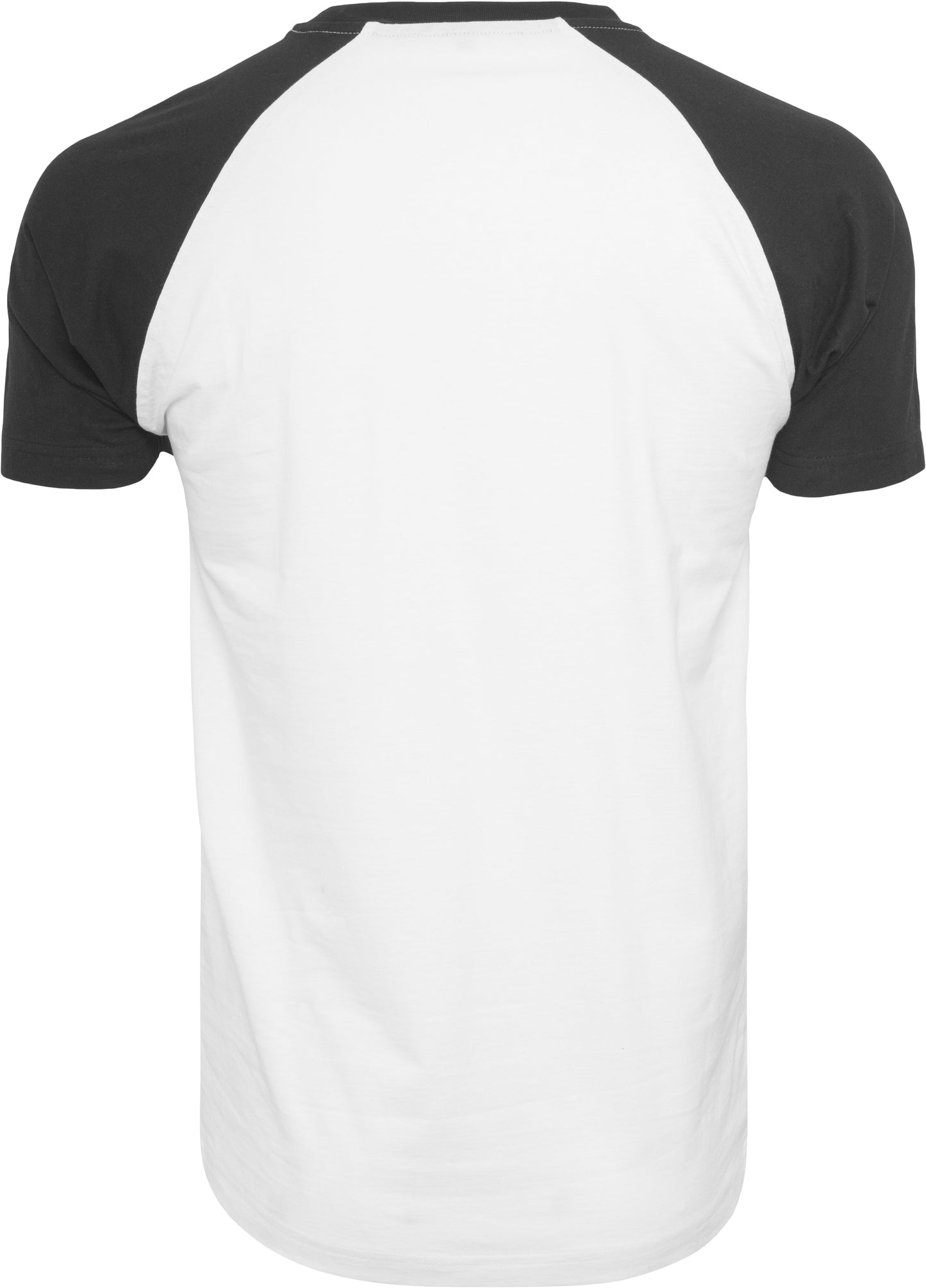 Build Your Brand Contrast Raglan Tee 100% Cotton Summer Shirt for Rebranding