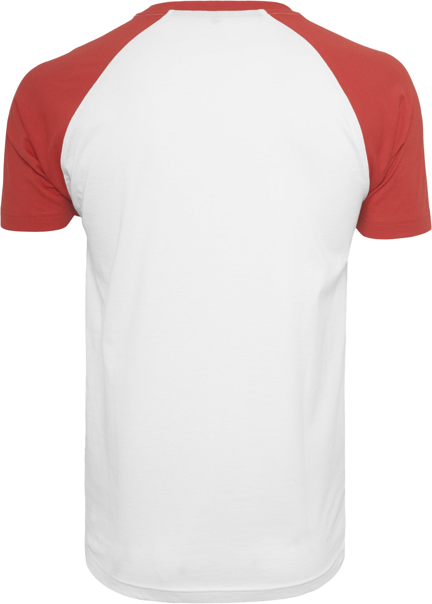 Build Your Brand Contrast Raglan Tee 100% Cotton Summer Shirt for Rebranding