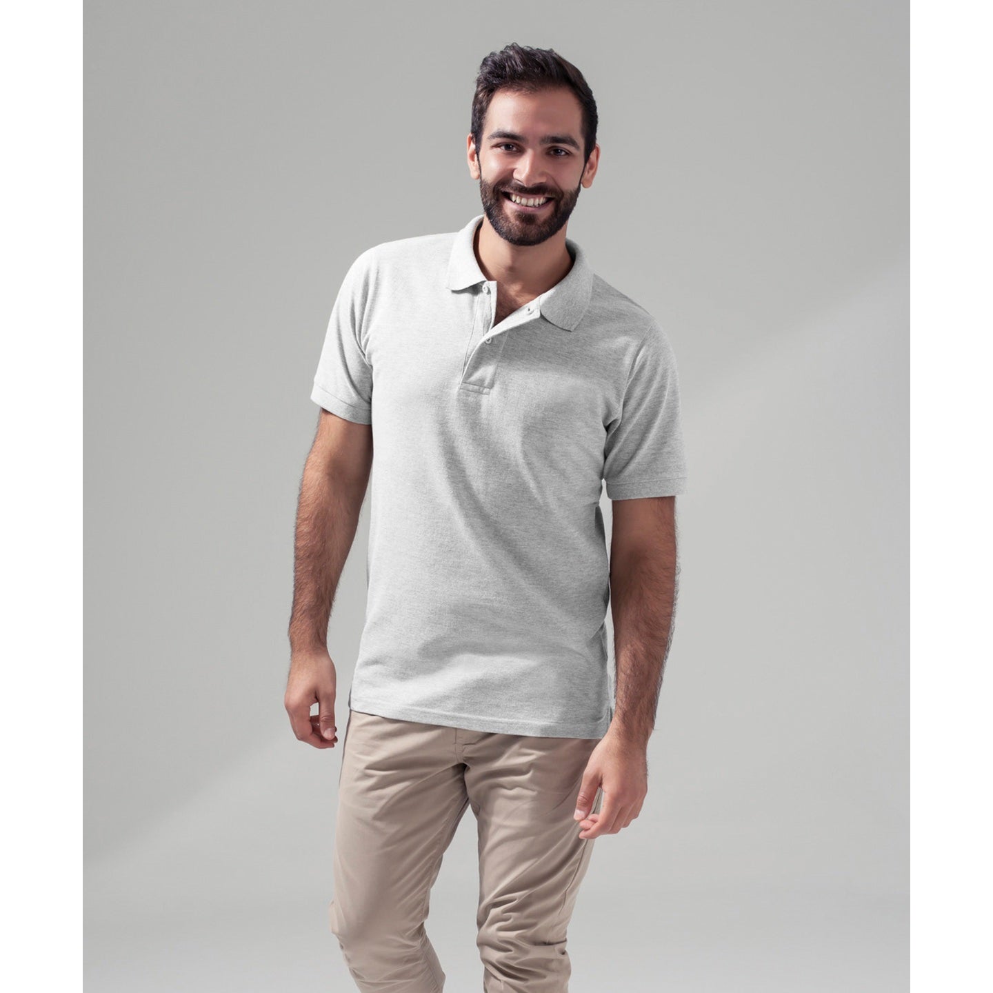 Build Your Brand PiquÃ© Polo Shirt Casual Fit Cotton Embroidered Customizable