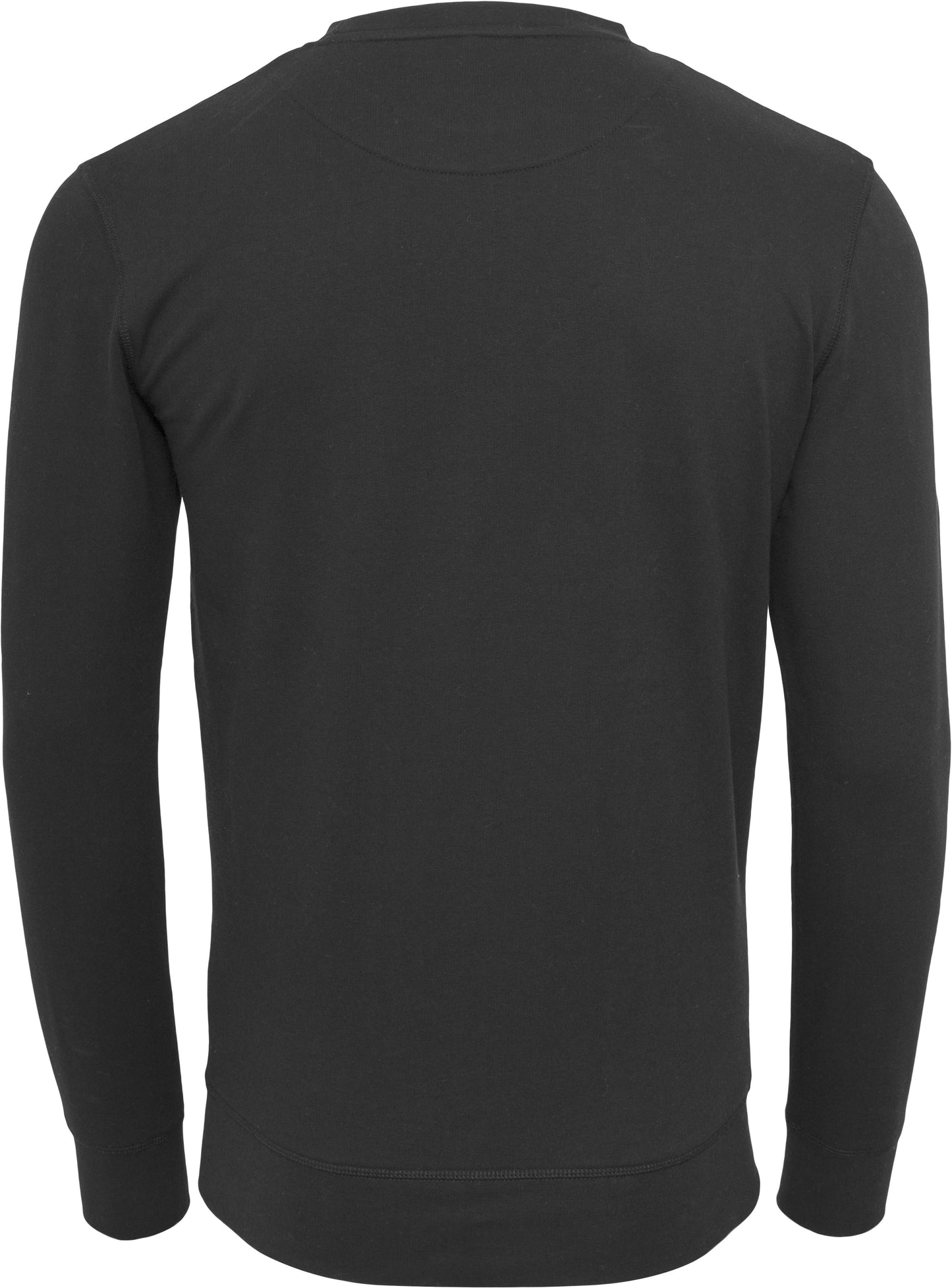 Build Your Brand Light Crew Sweatshirt Customizable Cotton Casual Wear