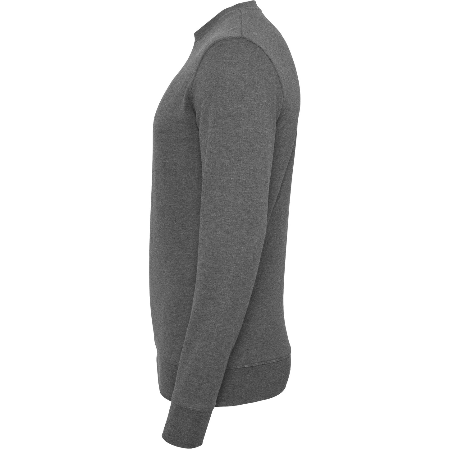 Build Your Brand Light Crew Sweatshirt Customizable Cotton Casual Wear