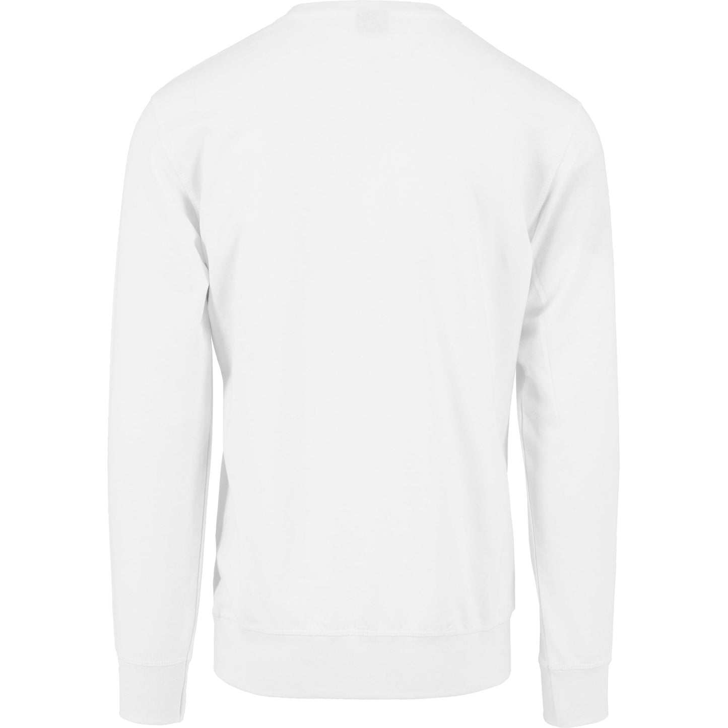 Build Your Brand Light Crew Sweatshirt Customizable Cotton Casual Wear