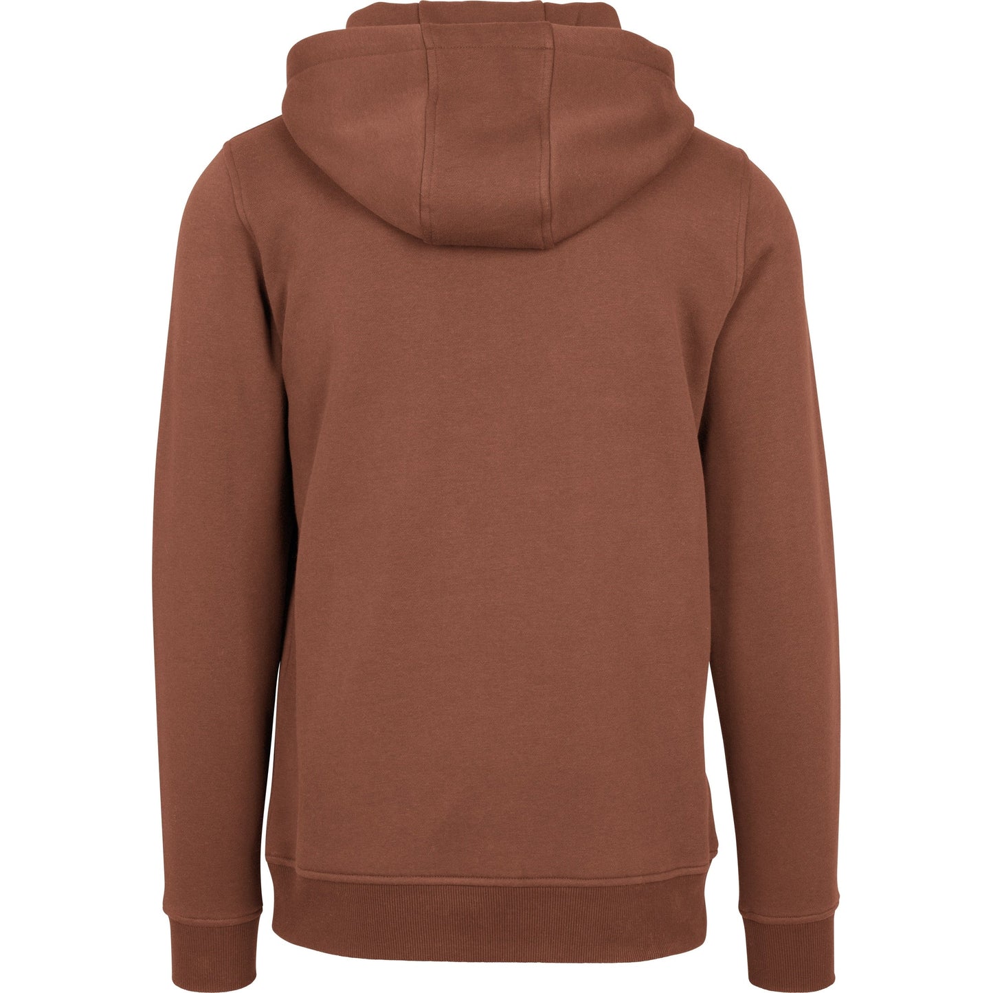Build Your Brand Heavy Hoodie Bark Adjustable Hood Kangaroo Pocket FAMA