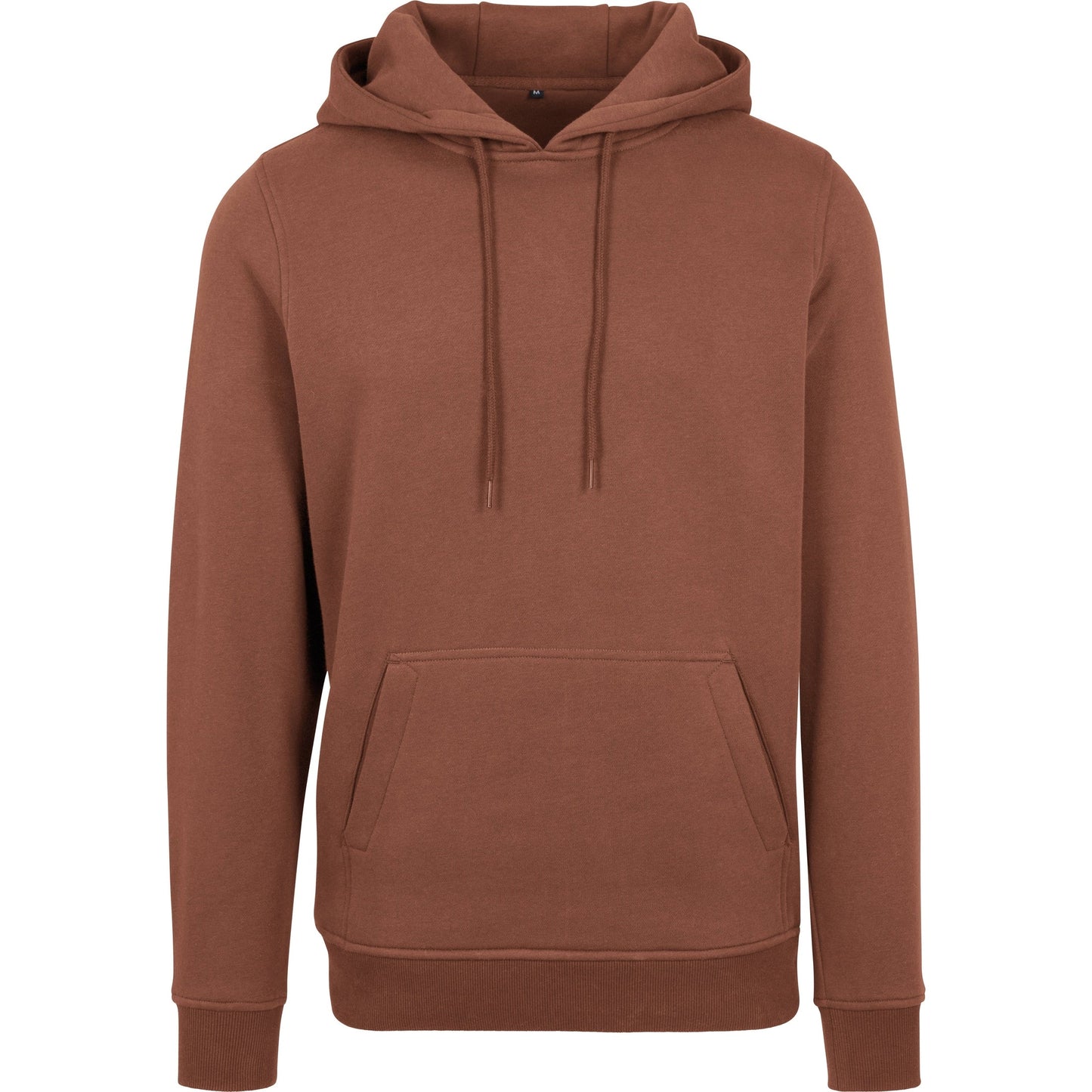 Build Your Brand Heavy Hoodie Bark Adjustable Hood Kangaroo Pocket FAMA