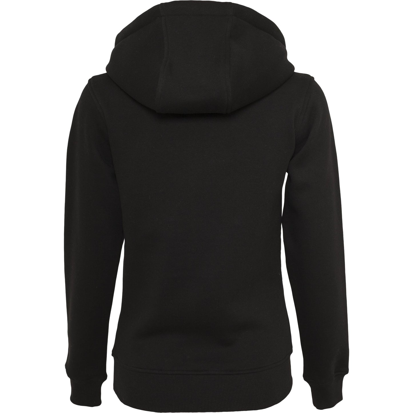 Build Your Brand Women's Heavy Hoodie Soft Cotton Blend Long Cut Kangaroo Pocket
