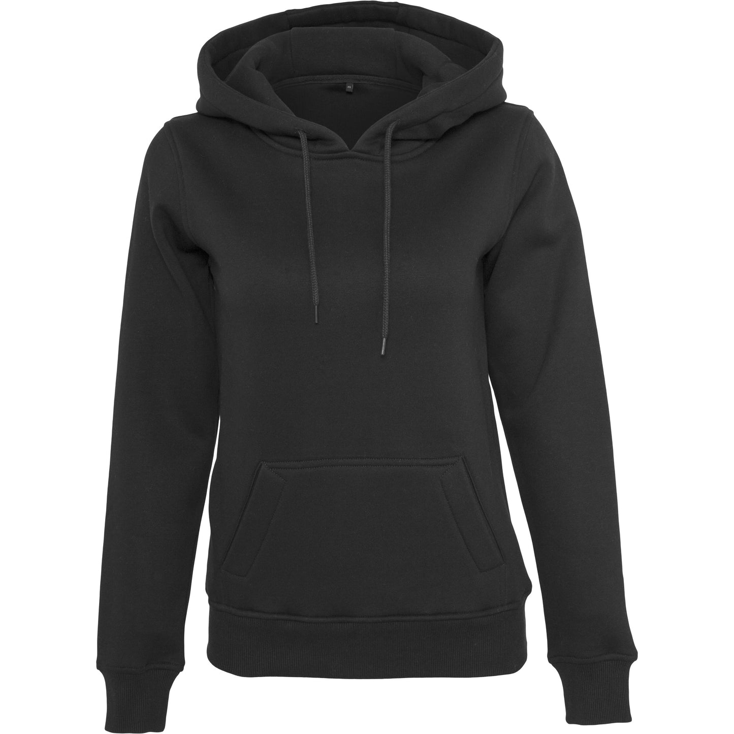 Build Your Brand Women's Heavy Hoodie Soft Cotton Blend Long Cut Kangaroo Pocket