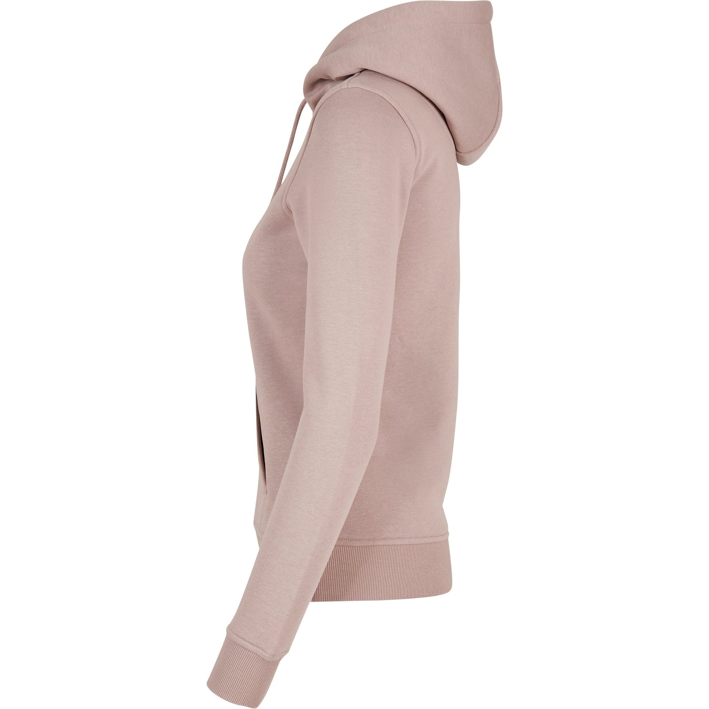 Build Your Brand Women's Heavy Hoodie Soft Cotton Blend Long Cut Kangaroo Pocket