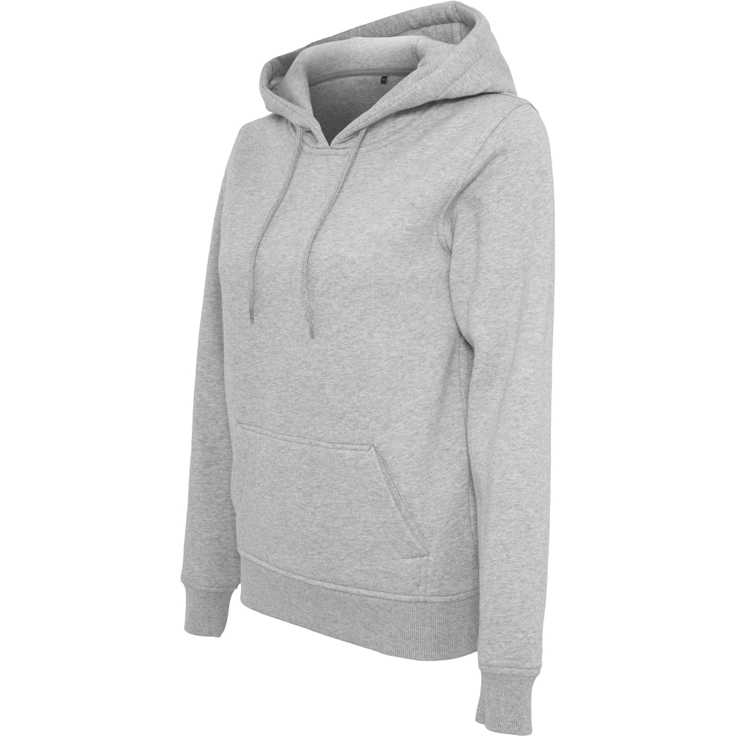 Build Your Brand Women's Heavy Hoodie Soft Cotton Blend Long Cut Kangaroo Pocket