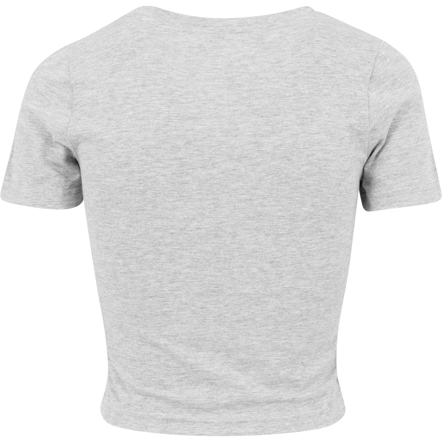 Build Your Brand Women's Cropped Tee Lightweight Sporty Fit Oeko-Tex Certified