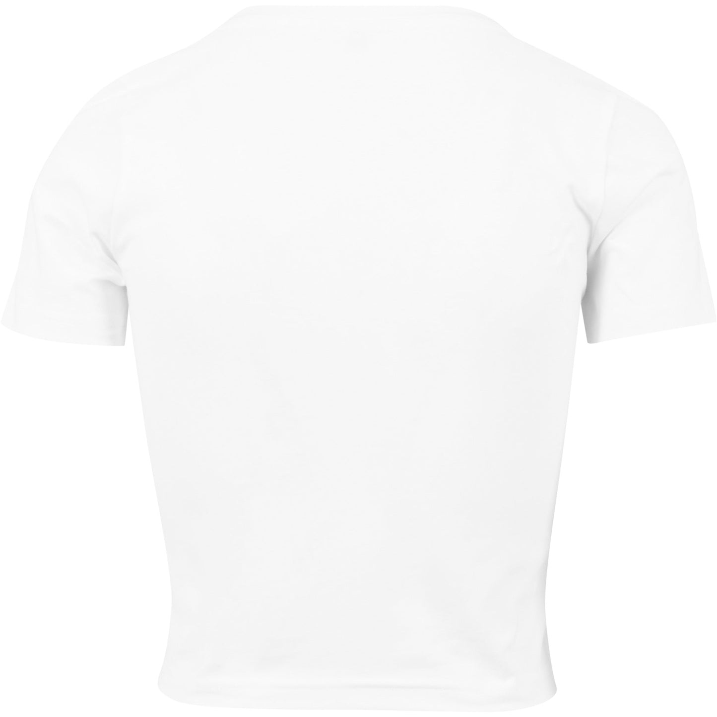 Build Your Brand Women's Cropped Tee Lightweight Sporty Fit Oeko-Tex Certified